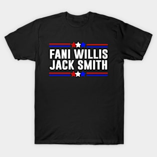 Fani Willis Jack Smith For President 2024 T-Shirt